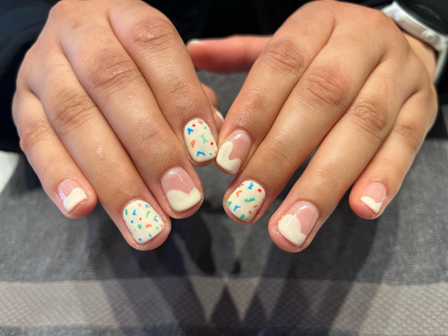 Gel extension nails at NailOgraphy Chicago