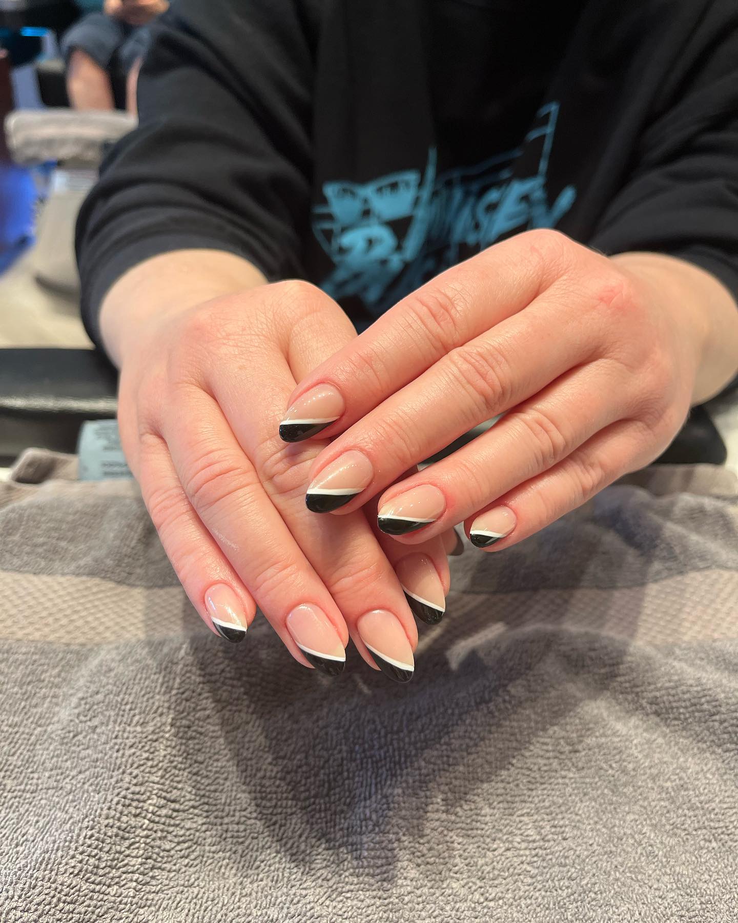Manicure at NailOgraphy Chicago